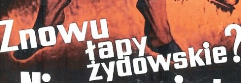 1920 Poland-Żydokomuna (Jew-Commie) poster