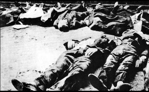 Warsaw civilians executed