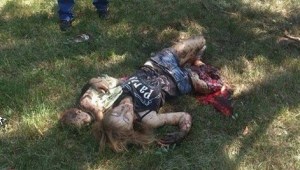 Dead Kristina with child