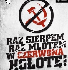 Raz sierpem raz mlotem czerwona holote