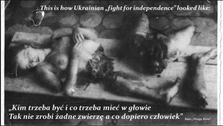 Ukrainian bestiality on Poles