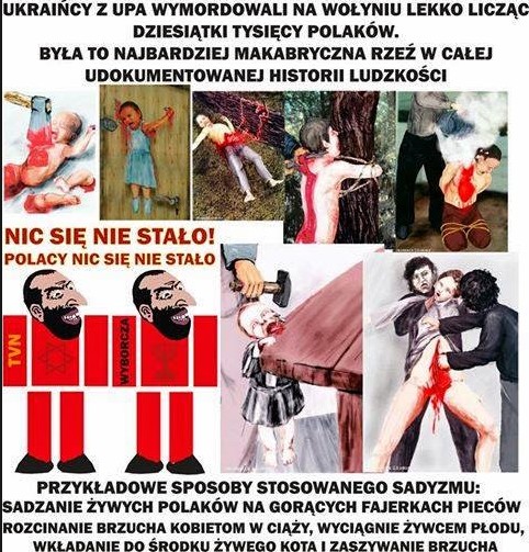 Sposoby sadyzmu Ukraincow na Polakach