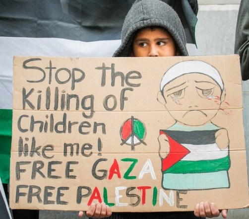 Stop killing children in Gaza