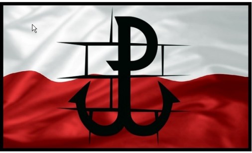 P-Pawiak na bialo-czerwonej