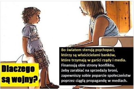 Dlaczego sa wojny, mamo