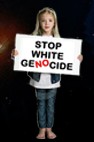 Stop White Genocide-girl