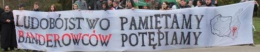 Ludobojstwo pamietamy-banderowcow potepiamy