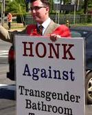 Honk against transgender bathrooms