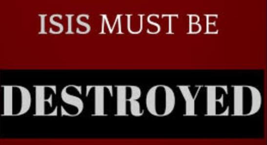 ISIS must be destroyed
