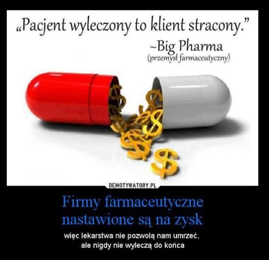 Pacjent wyleczony to klient stracony1