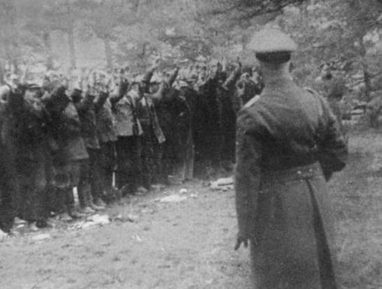 Piasnica before German execution