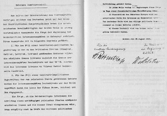 Germna-Soviet Pact 1939