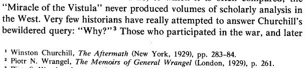 No explanation to Polish-soviet win