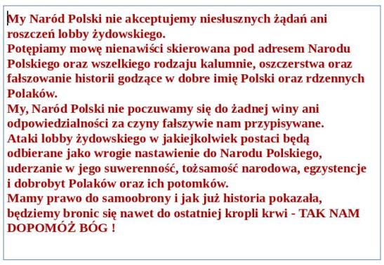 My Narod Polski