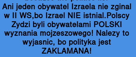 Ani jeden obywatel nie zginal podczas wojny