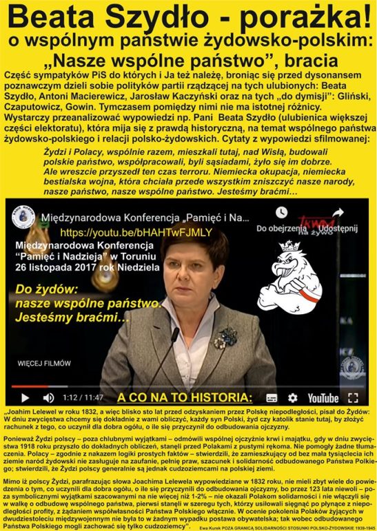 Beata Szydlo - porazka