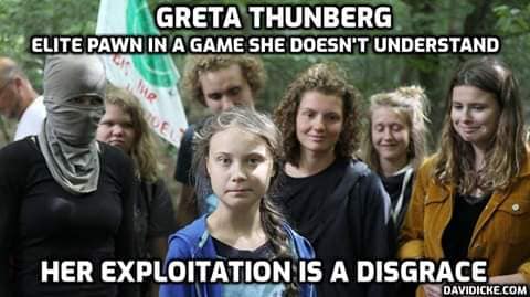 Exploitation of Greta Thunberg