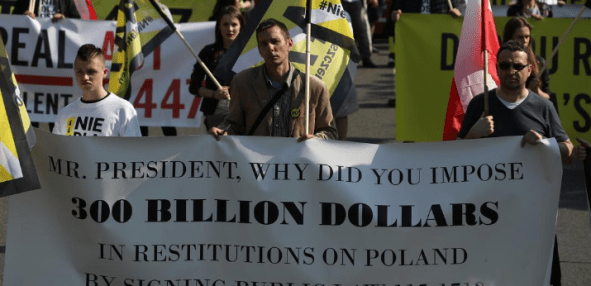 Protest against restitution1